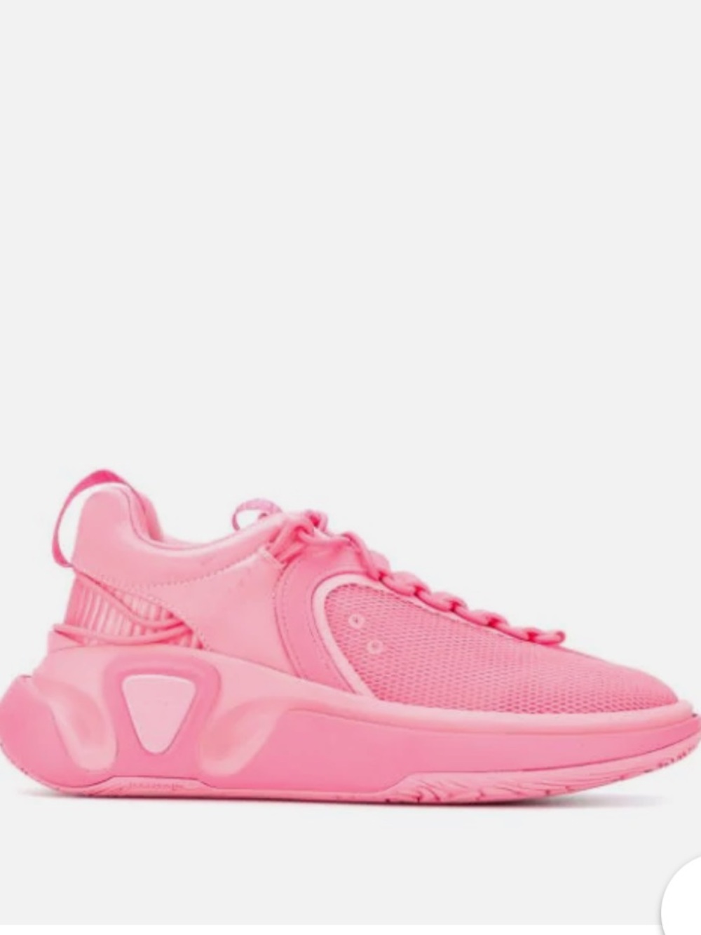 Balmain Bright Pink Sneakers